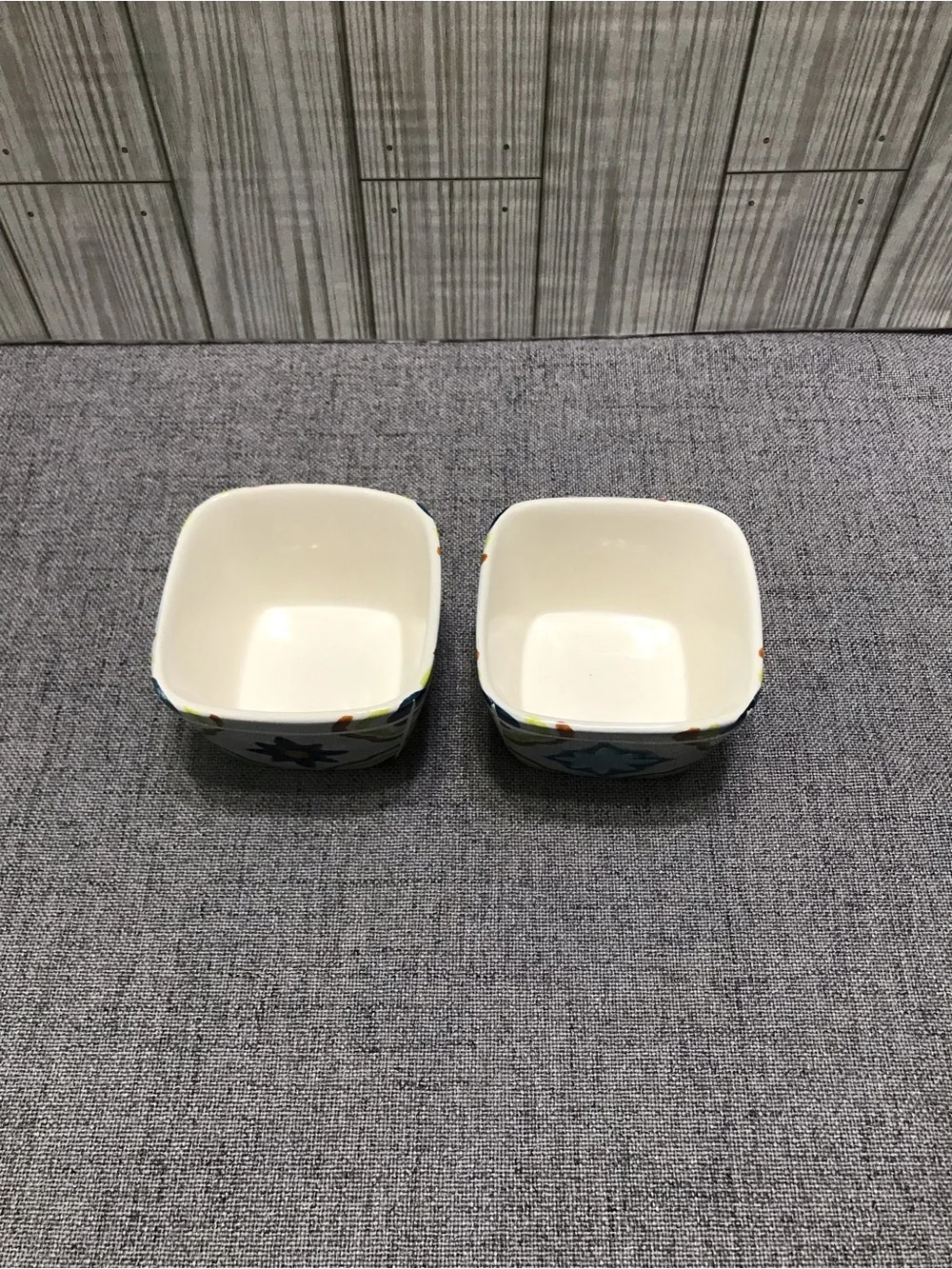 Set of 2 Crate and Barrel Ramikins